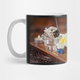 Smoking sage ritual objects Mug